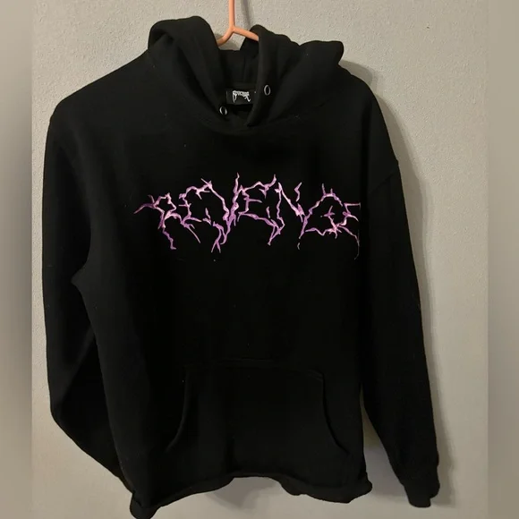 Revenge X Ski Mask “Smoke” Hoodie